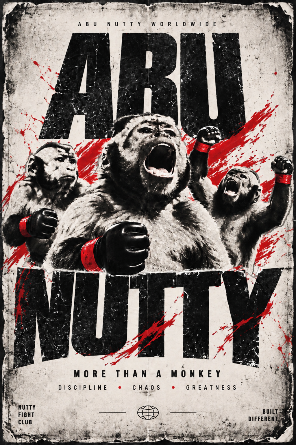 Abu Nutty “Fighting” Poster
