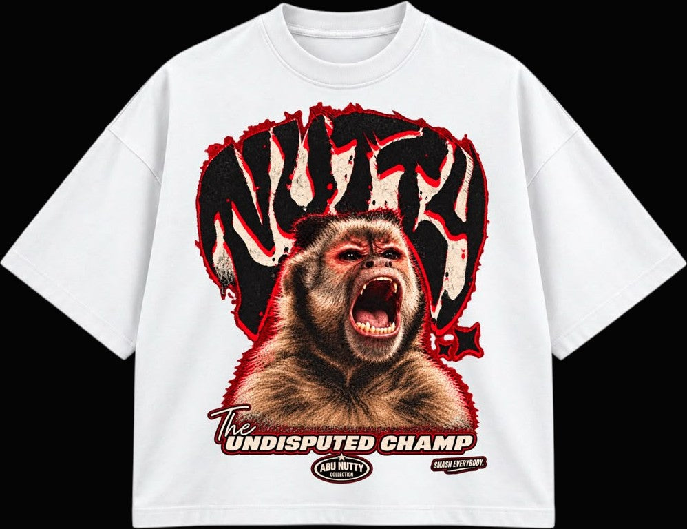 Abu Nutty Undisputed Champ Heavyweight Tee