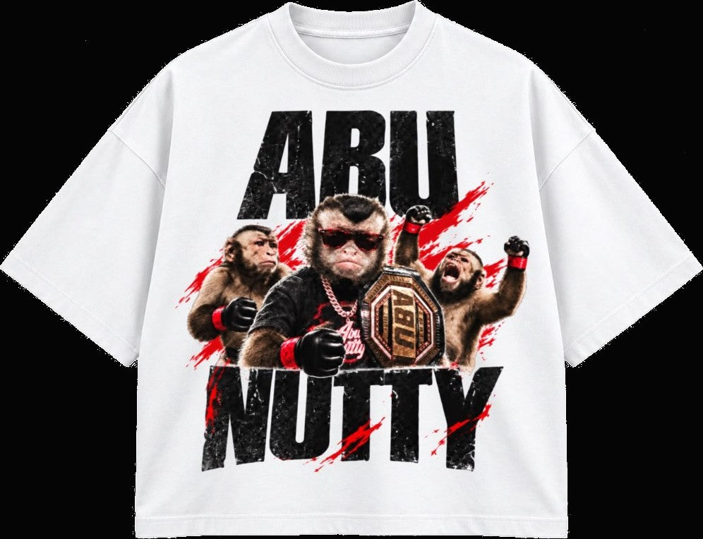 Abu Nutty The Champion Heavyweight Tee